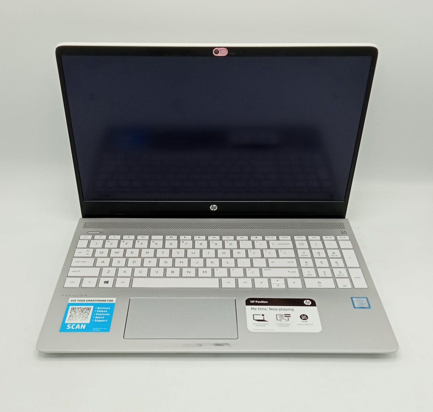 HP Pavilion Laptop 15 | 15 Inches | Core i5 1.6 GHz | 8th Gen | 8GB Ram | 256GB SSD | 1TB HDD | White