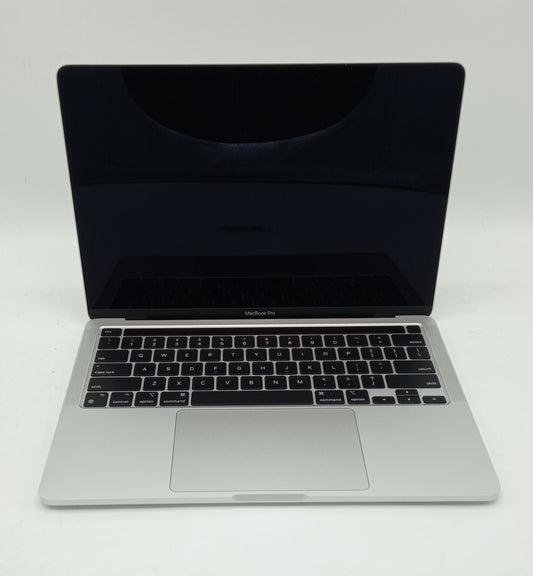 Macbook Pro 2020 | 13 Inches | Apple M1 Chip | 8 GB Ram | 256 GB SSD | Silver | 104 Cycles