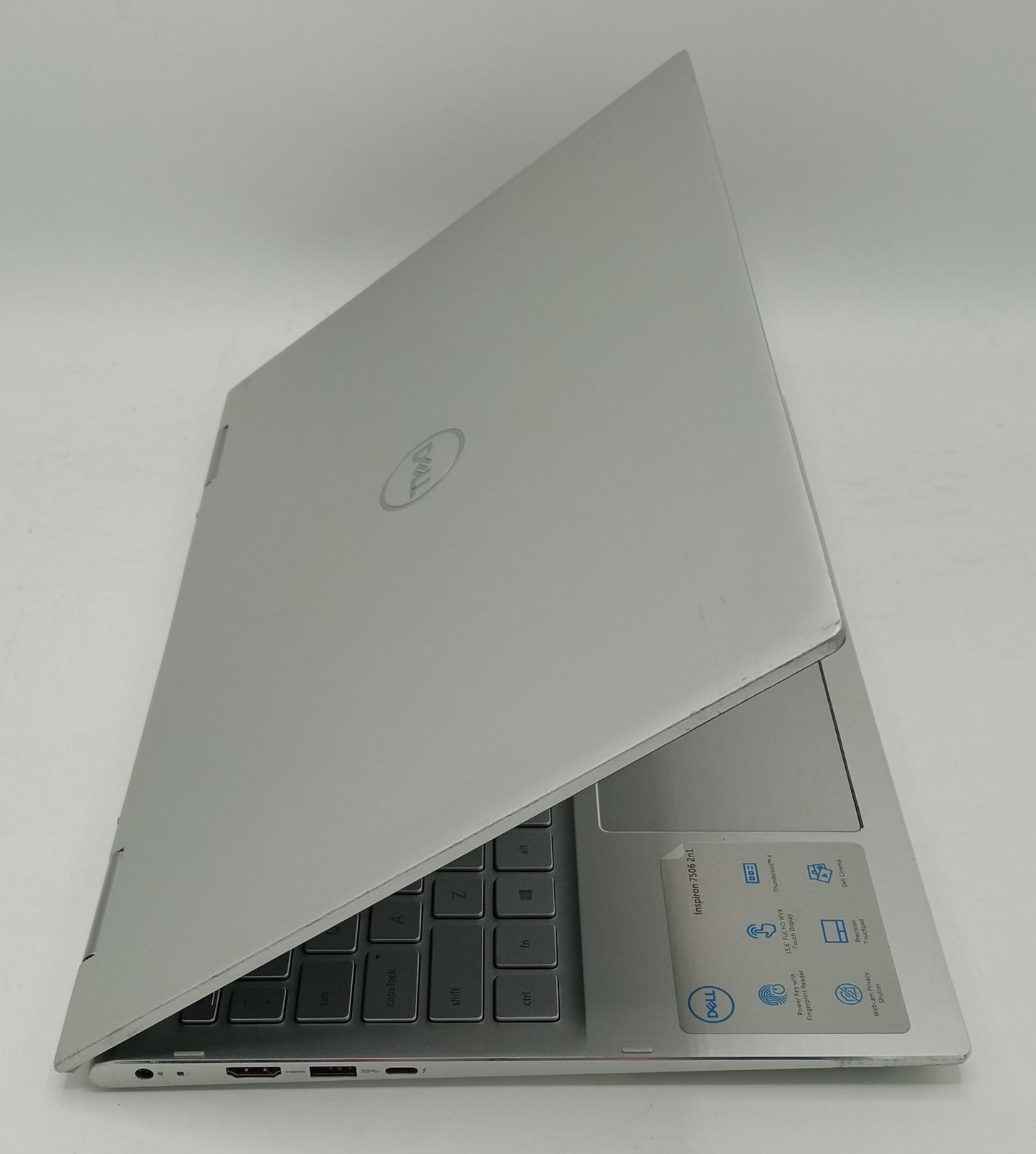 Dell Inspiron 7506 2-in-1 | 15 Inches | Core i5 2.4 GHz Processor | 11th Gen | 8GB Ram | 256B SSD | Silver