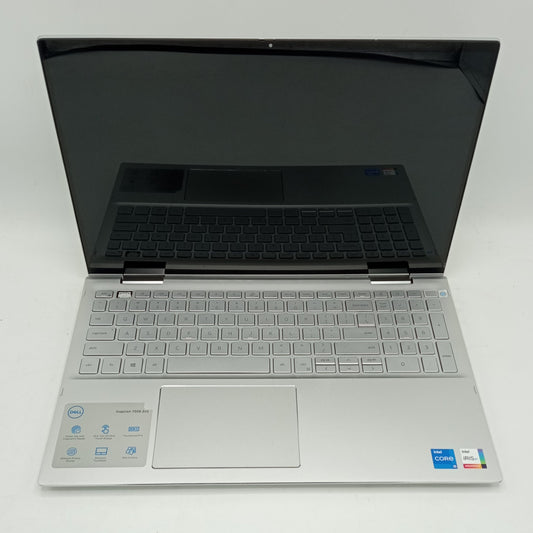 Dell Inspiron 7506 2-in-1 | 15 Inches | Core i5 2.4 GHz Processor | 11th Gen | 8GB Ram | 256B SSD | Silver