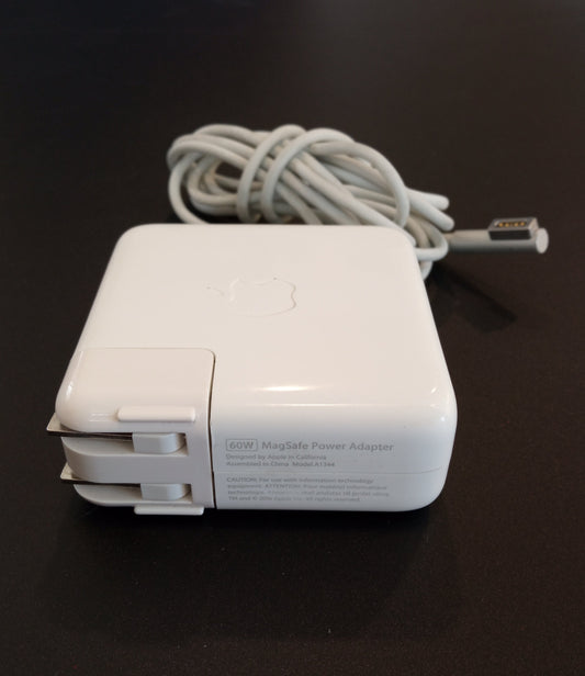 Apple MagSafe 60W Power Adapter (MC461LL/A) A1344 Genuine (Grade B Refurbished) - One Year Warranty