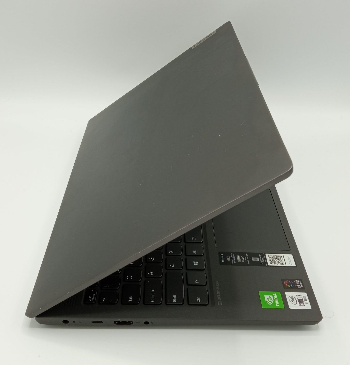 Lenovo IdeaPad 5 | 15 Inches | Intel i7 1.3 GHz Processor | 10th Generation | 16 GB Ram | 512 GB SSD | Grey | Used