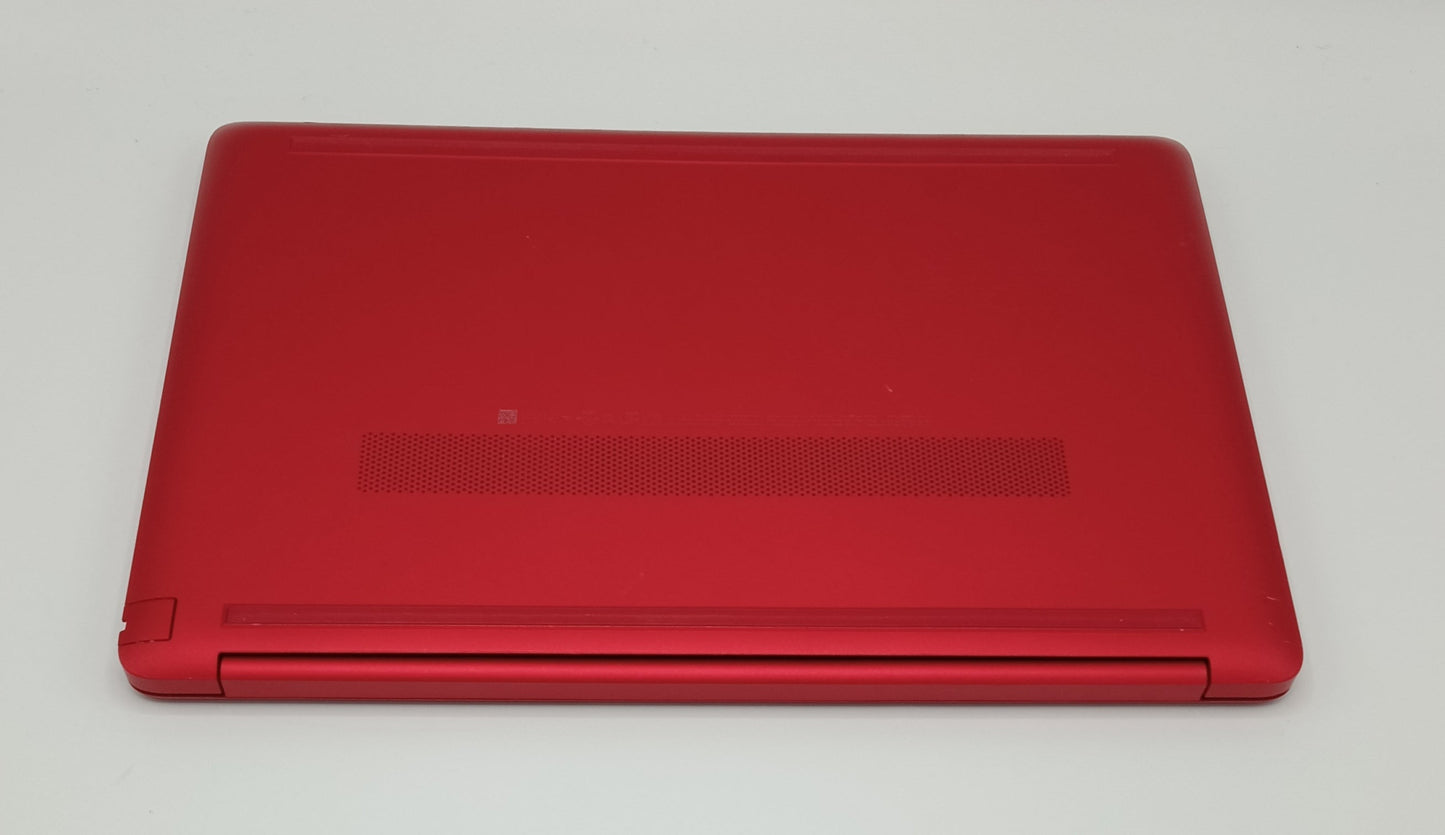 HP Laptop 15 - dw1xxx | 15 Inches | Pentium Gold 2.4Ghz Processor | 6th Generation | 4GB Ram | 128GB SSD | Red | Used