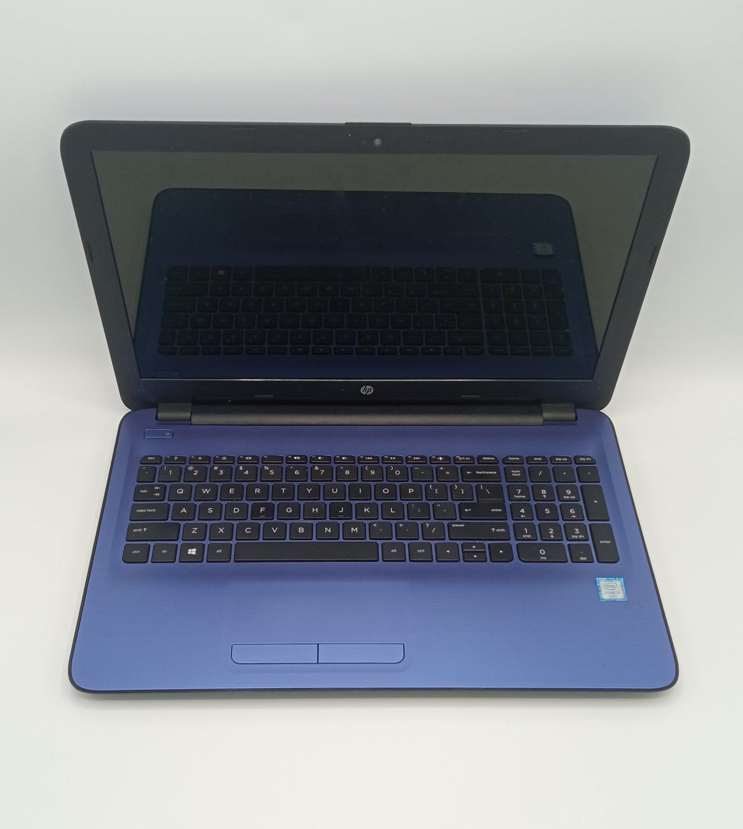 HP Notebook 15-ay015dx | 15 Inches | Intel Core i3 2.3 GHz Processor | 6th Generation | 4GB Ram | 1TB Storage | Blue | Used