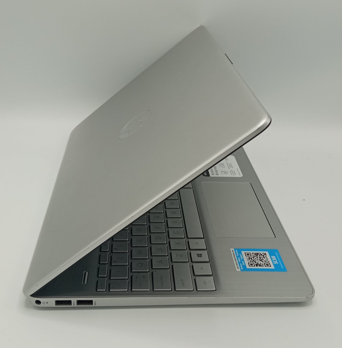 HP Laptop 15-dy1xxx | 15 Inches | Touch | Intel Core i3 1.2 GHz | 10th Generation | 4GB Ram | 256GB SSD | Silver | Used