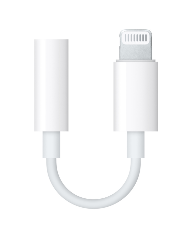 Apple Lightning to 3.5mm Headphone Jack Adapter A1749 Grade A - One Year Warranty