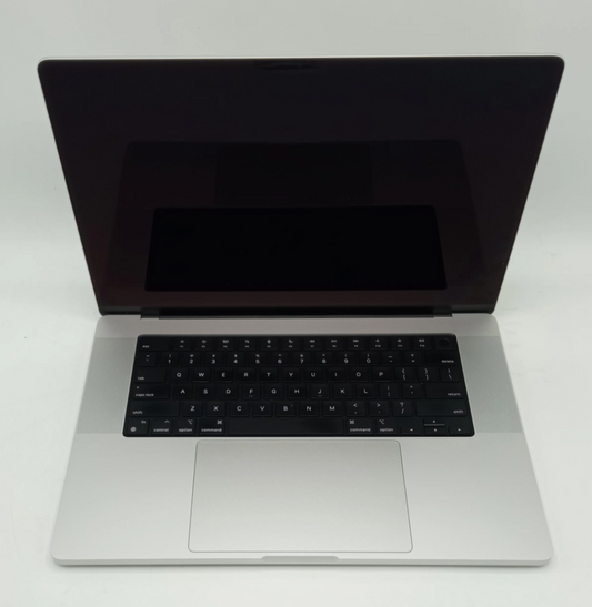 Macbook Pro 2021 | 16 Inches | Apple M1 Pro Chip | 16GB Ram | 512GB SSD | Silver | 199 Cycles