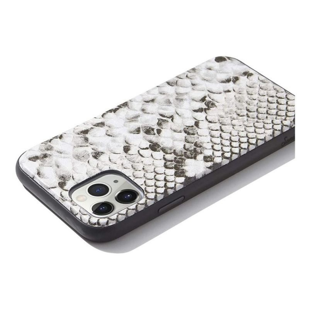 Sonix Leather Case Grey Python Case