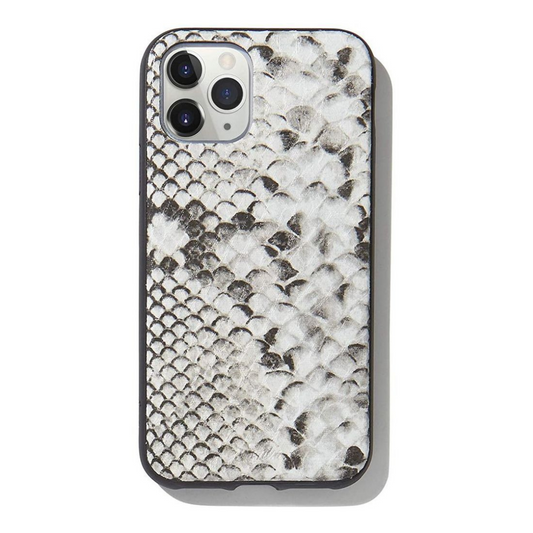 Sonix Leather Case Grey Python Case